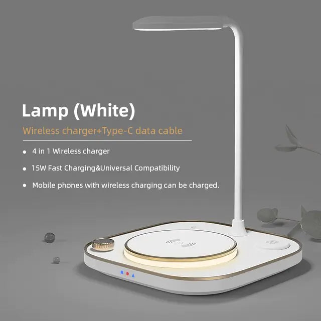 Desk Lamp 4 in 1 Fast Charger
