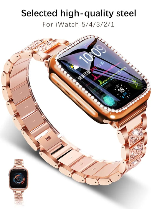 Band Metal Strap For Apple Watches